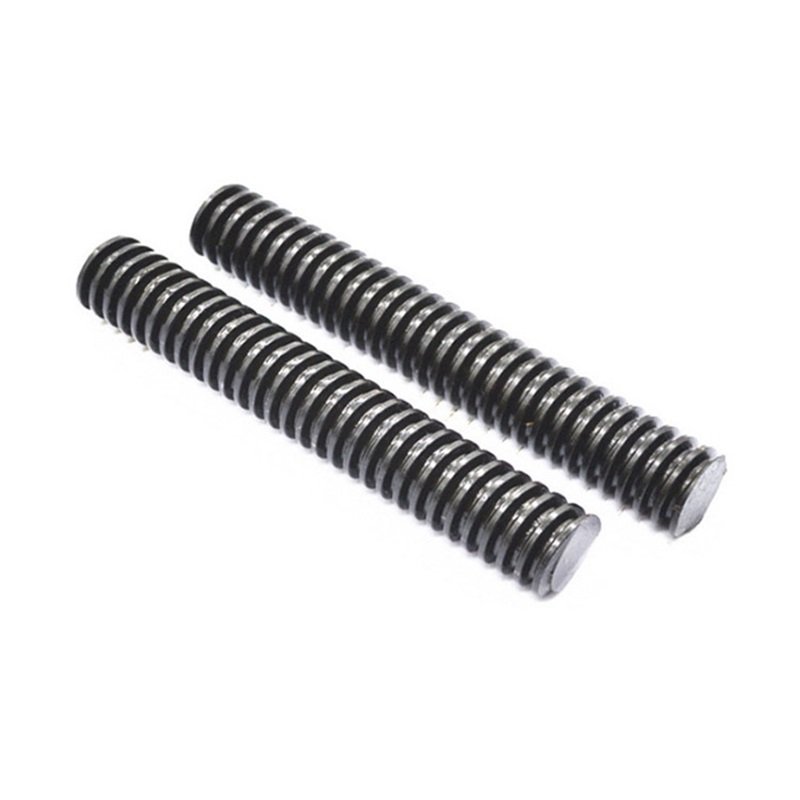 High precision stainless steel unc trapezoidal full threaded rod for engraving machine