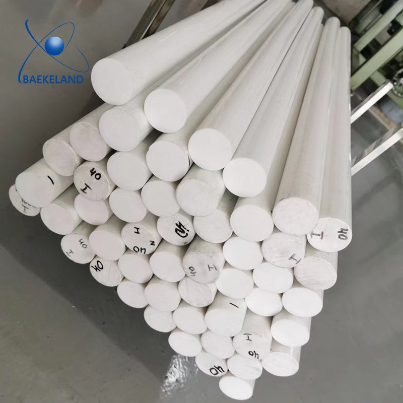 100% Virgin 10-120mm Diameter Black/White High Quality Engineering Plastic PET Rod PET Bar