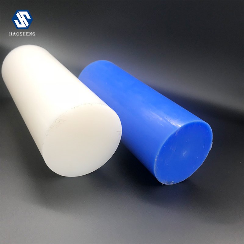 High Quality Cast nylon PE Plastic rod/ Color POM rod Plastic Polymer PA6 Nylon Polyethylene rod