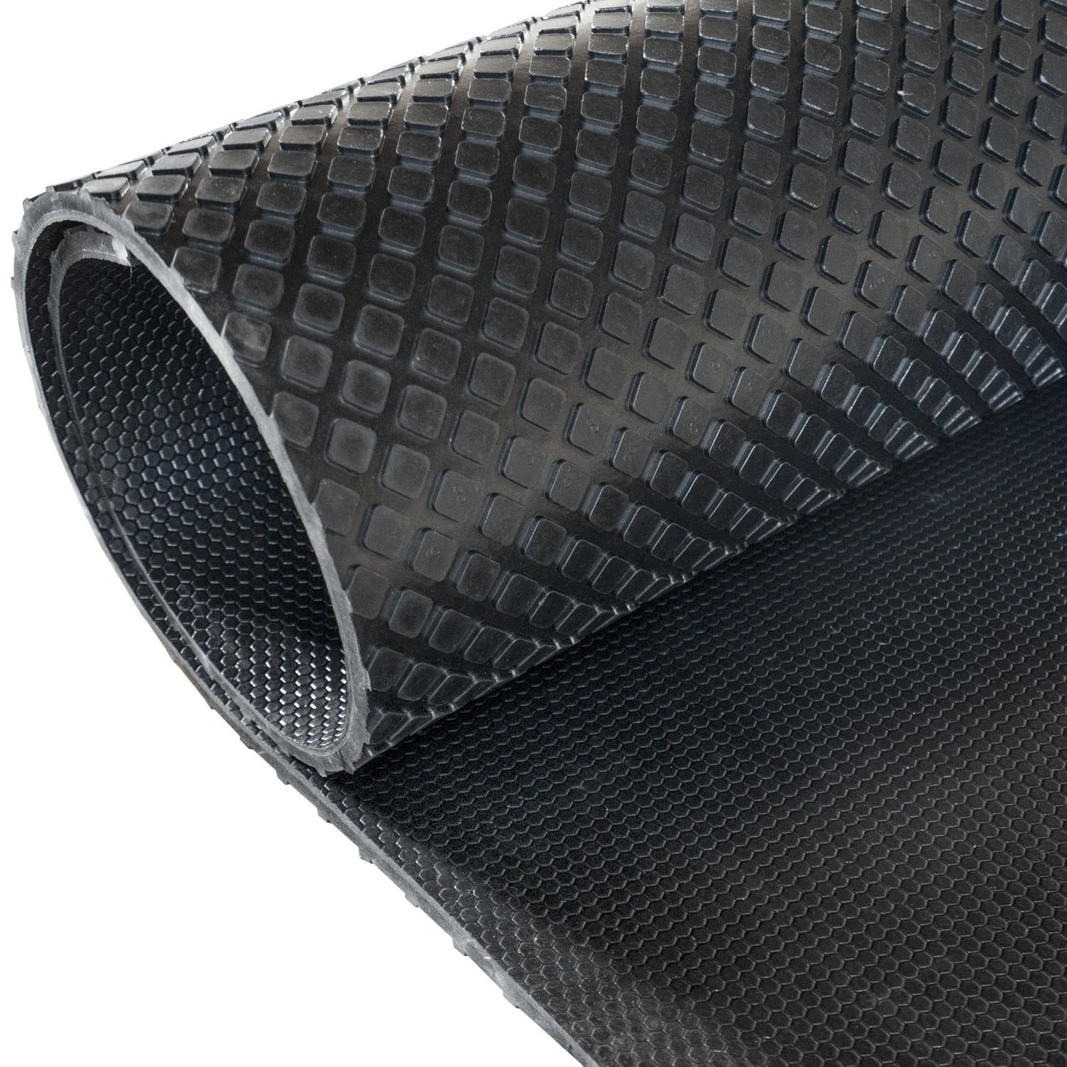 Comfortable Ribbed Cow/Horse Farm Rubber Mat Cow Matting Roll in Sheet Format Durable Rubber Sheets