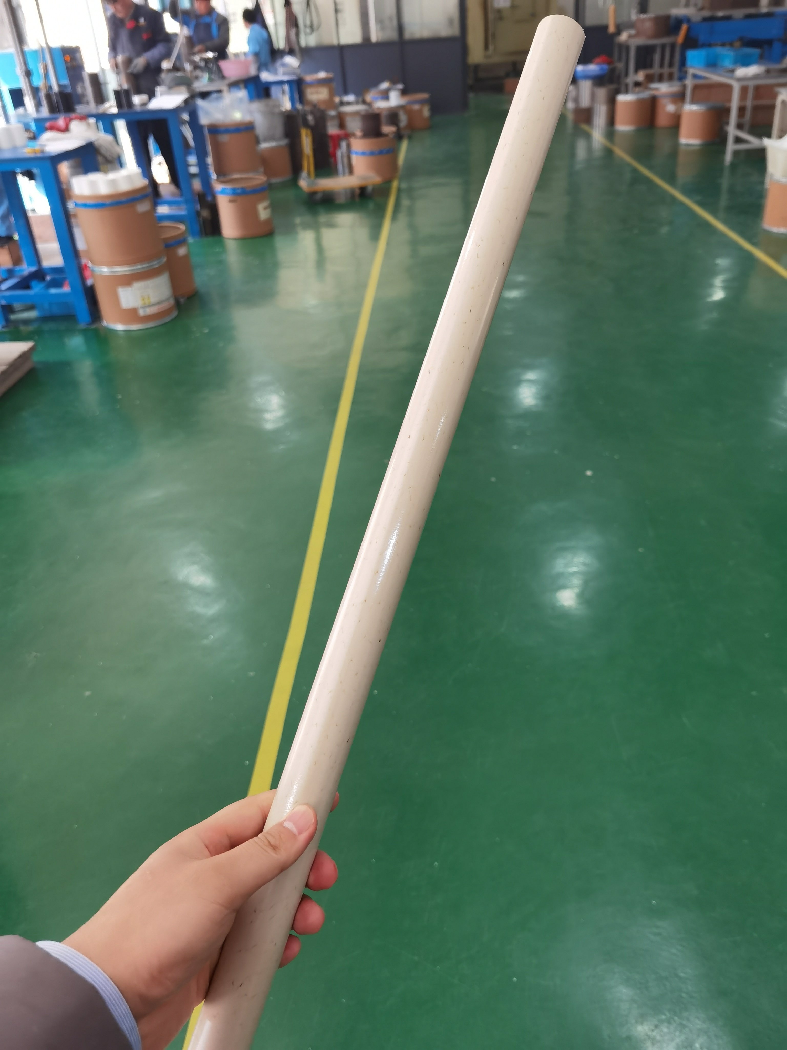 Supply 4500 PEEK rod High temperature resistant rod 5600G polyether ether ketone rod
