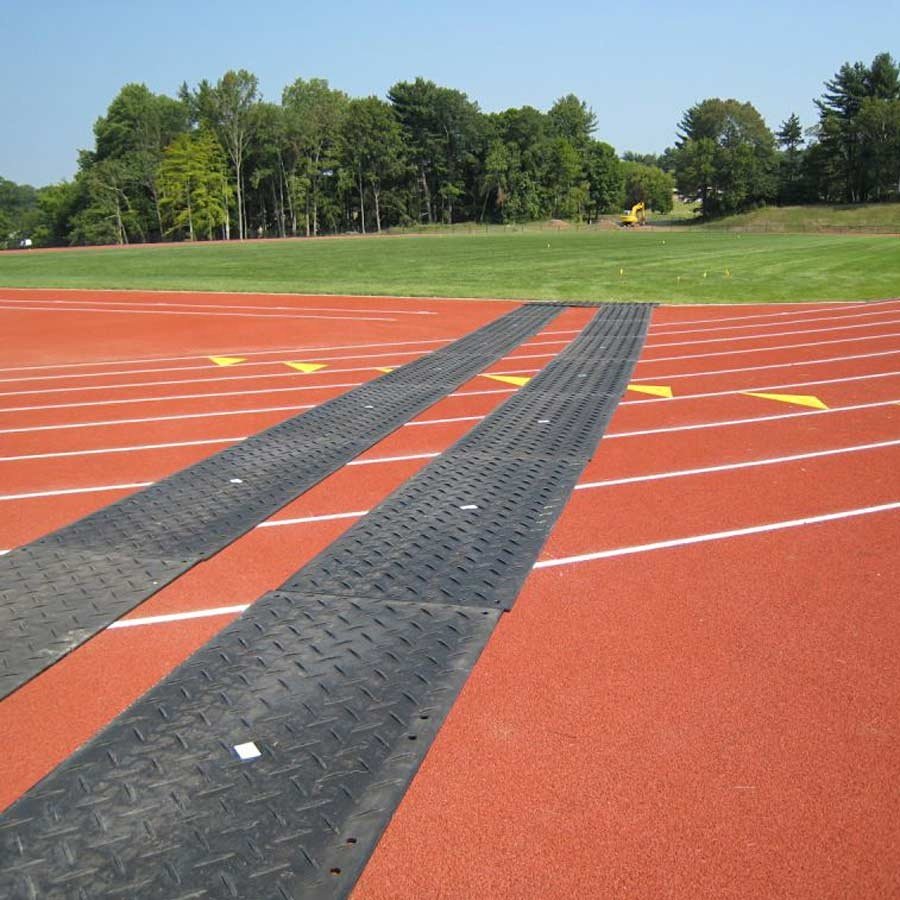 Excavator Road Ground Protection Mats Plastic Sheets for Track and Road Filling