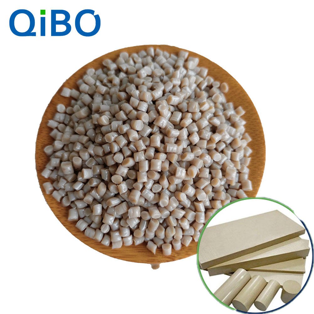PEEK Pellet Hot Selling from Factory Natural PEEK Plastic Bar/ Solid PEEK Rod for Engineering Plastic