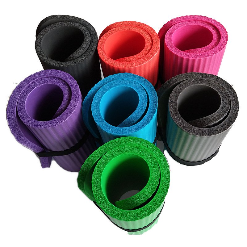 Custom Non-skid NBR Foam Rubber Yoga Cushion Knee Pad Fitness Rubber Sponge Padding for Knees Elbow Pads Guard Protector