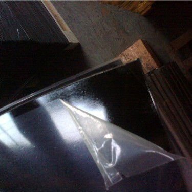 black shiny printing vulcanized rubber sheet