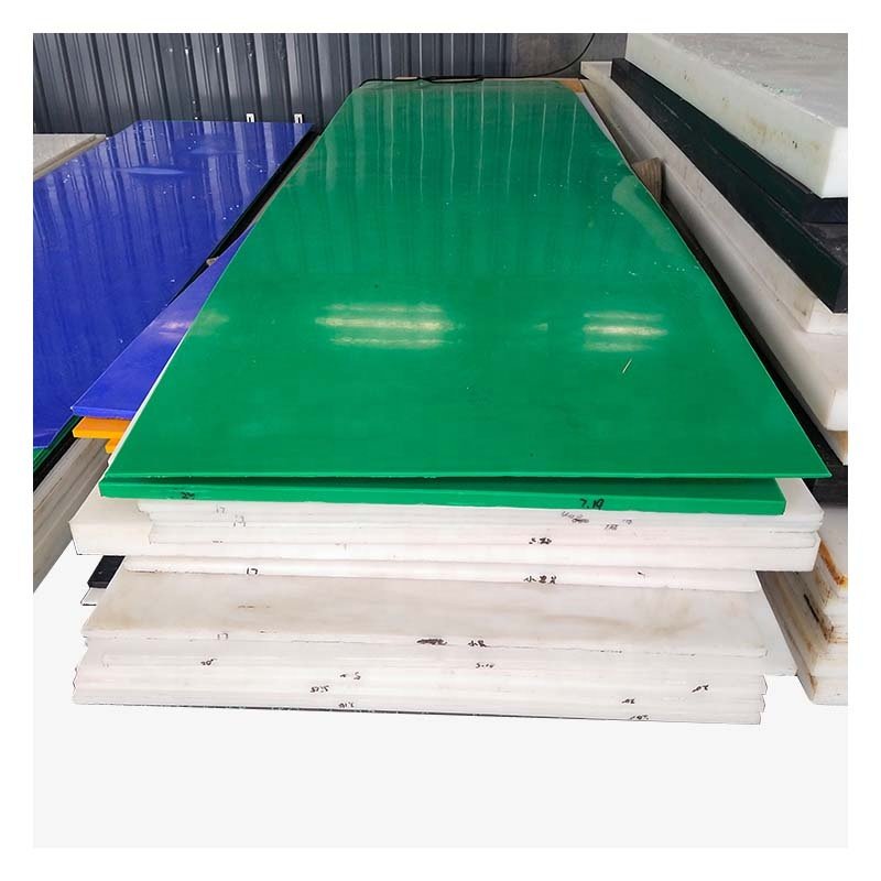Custom 100% virgin material high density plastic parts sheets UHMWPE plastic rods Uhmwpe Sheet