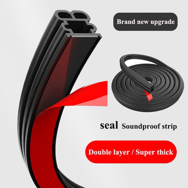Soundproof semi trailer automotive automobile car door window 4m 3m self adhesive foam epdm rubber weather seal strip