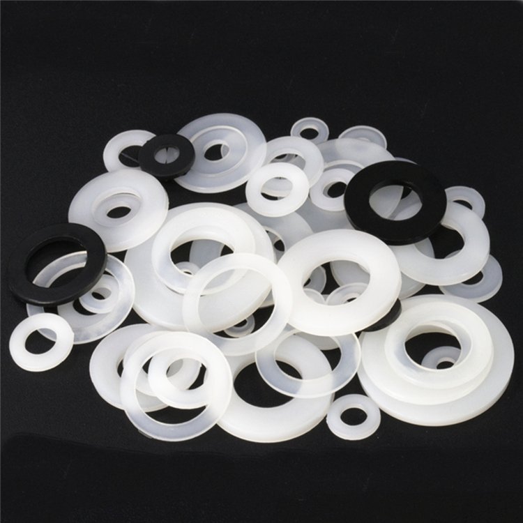 NBR FKM EPDM Silicone Custom Rubber Washer Part Flat O Ring Silicon Gasket Rectangular Seal Ring
