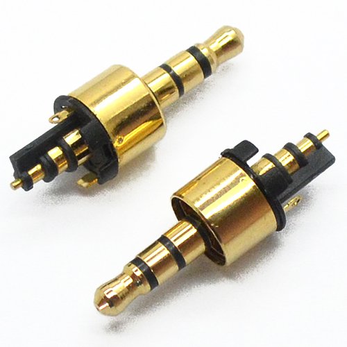 Wholesale 3.5mm Male Aux Audio Plug Jack Audio Connectors 3.5 Headphone Plugs For Musical Instrument Cables