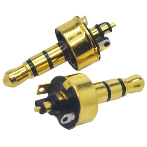 Wholesale 3.5mm Male Aux Audio Plug Jack Audio Connectors 3.5 Headphone Plugs For Musical Instrument Cables