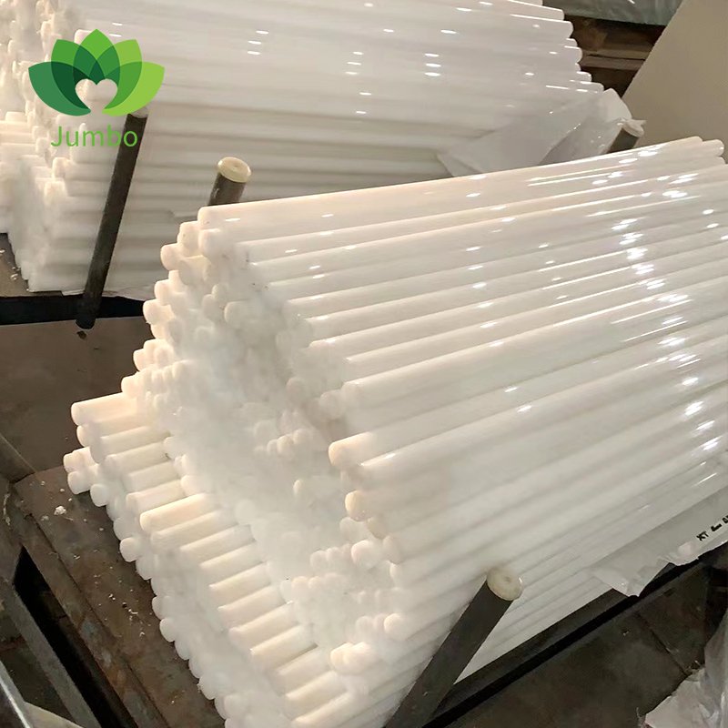 Factory Supply High Density Polyethylene Rod Custom Color Natural Round Bar For Some Kind Of Rubber Fender Panels