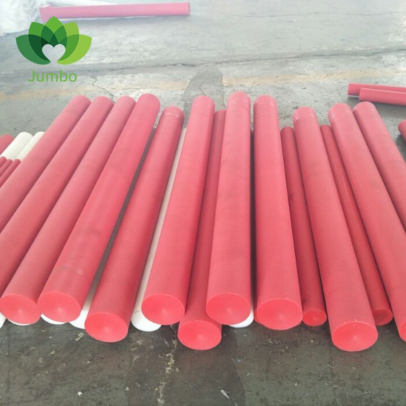 Factory Supply High Density Polyethylene Rod Custom Color Natural Round Bar For Some Kind Of Rubber Fender Panels