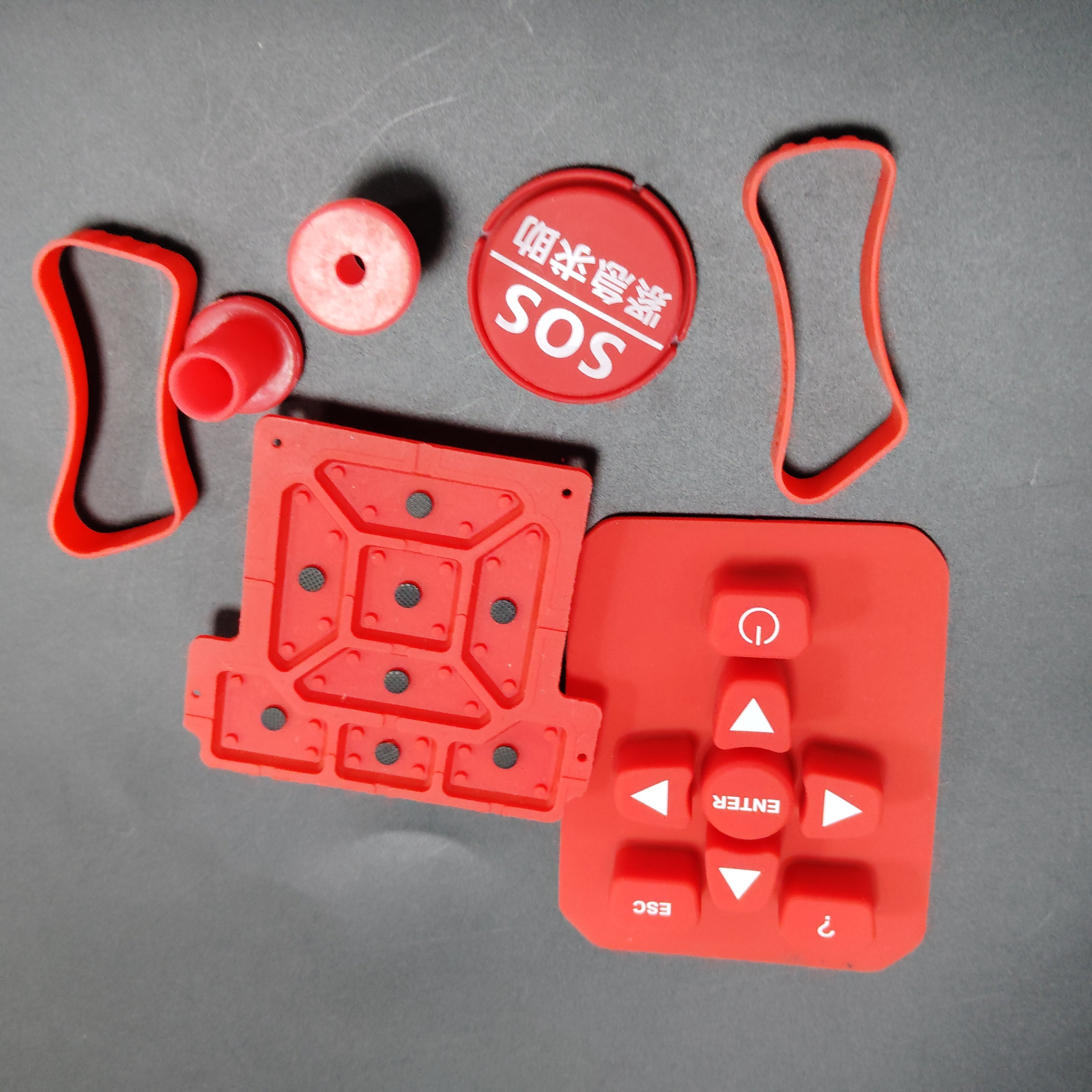 High quality style, size, color can be customized silicone products silicone hose pipe can be processed silicone rubber molds