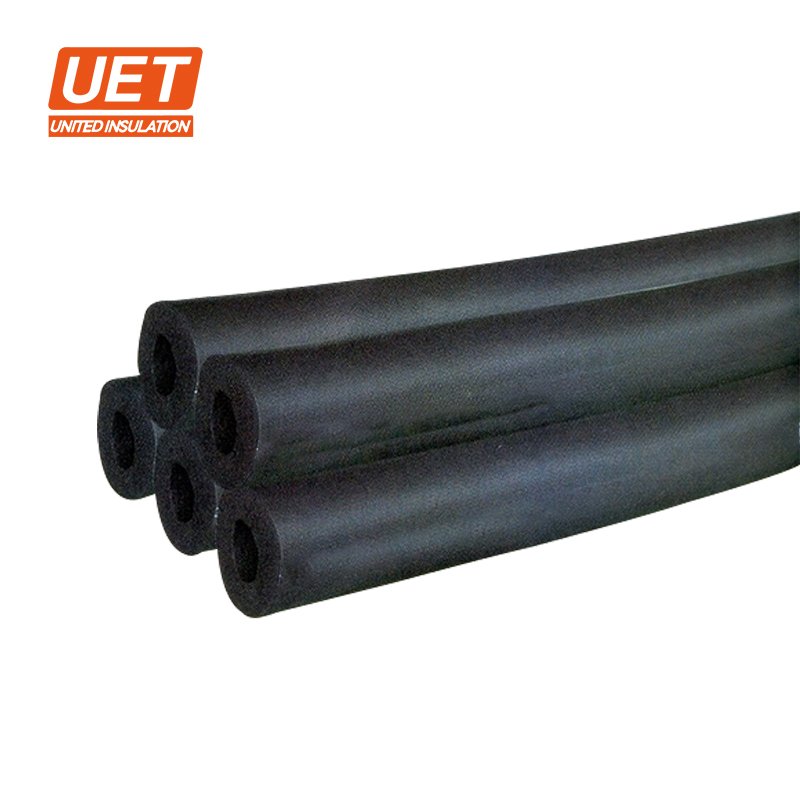 thermal insulation foam glass tube waterproof class 0 rubber foam pipe heat insulation aluminum foil rubber foam insulation pipe