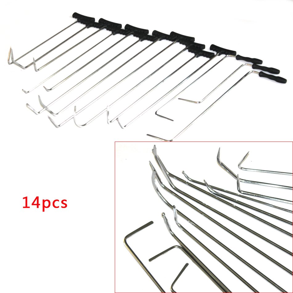 31pcs Professional Hook tools Rod Kit Car Repair Tools Car Dent Repair Kit car dent repair tools