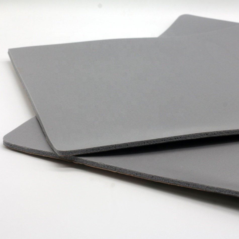 heat resistant self-adhesive thin foam silicone sheet for heat press