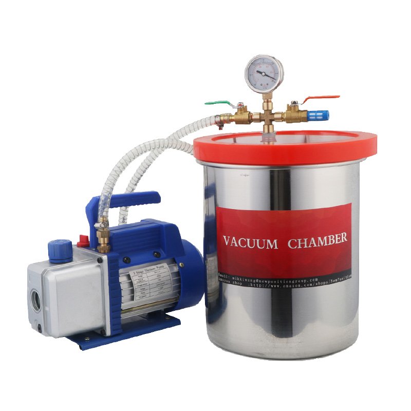 China 16L/5Gallon Degassing Vaccum Chamber For Polyurethane Bubble Removal