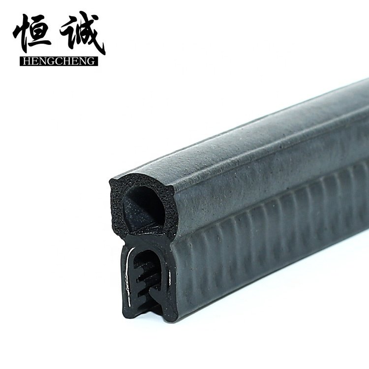 Top bulb Universal Car Door Protective Strip Sunroof Rubber Seal Strips EPDM Three compound rubber strips