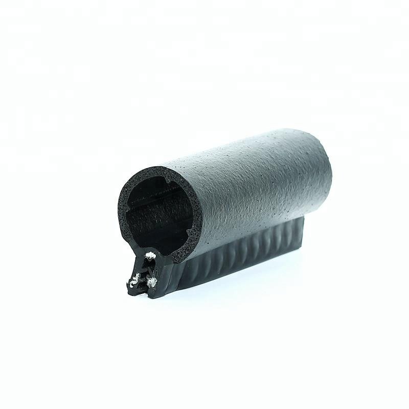 Top bulb Universal Car Door Protective Strip Sunroof Rubber Seal Strips EPDM Three compound rubber strips