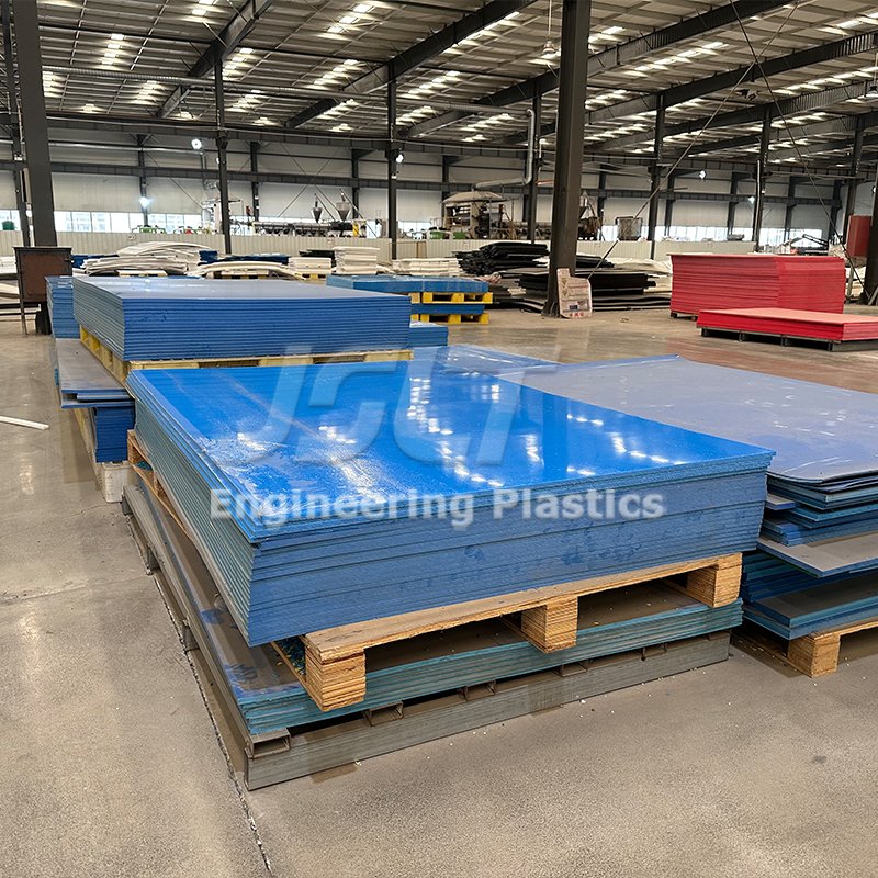 Customized Green PE-UHMW Plate UHMW 1000 10mm Plastic Sheet PE1000 Liner Board Extruded Blue UHWMPE Sheet