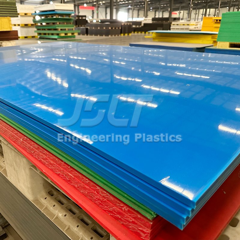 Customized Green PE-UHMW Plate UHMW 1000 10mm Plastic Sheet PE1000 Liner Board Extruded Blue UHWMPE Sheet