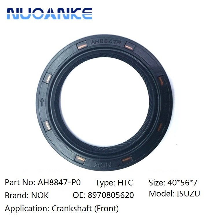 Original JAPAN N O K Brand 09283-68002 BH2304F Gearbox Crankshaft Oil Seal NBR FKM Rubber HTCR HTCL Oil Seal For TOYOTA Auto