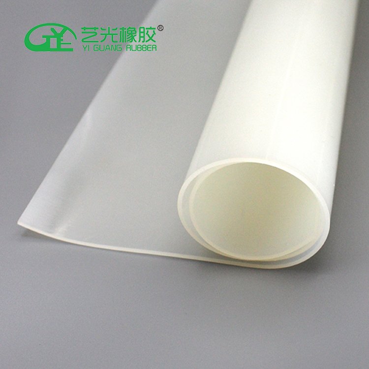 Transparent 3 mm silicone rubber sheet High temperature resistance silicone rubber sheet for food machine
