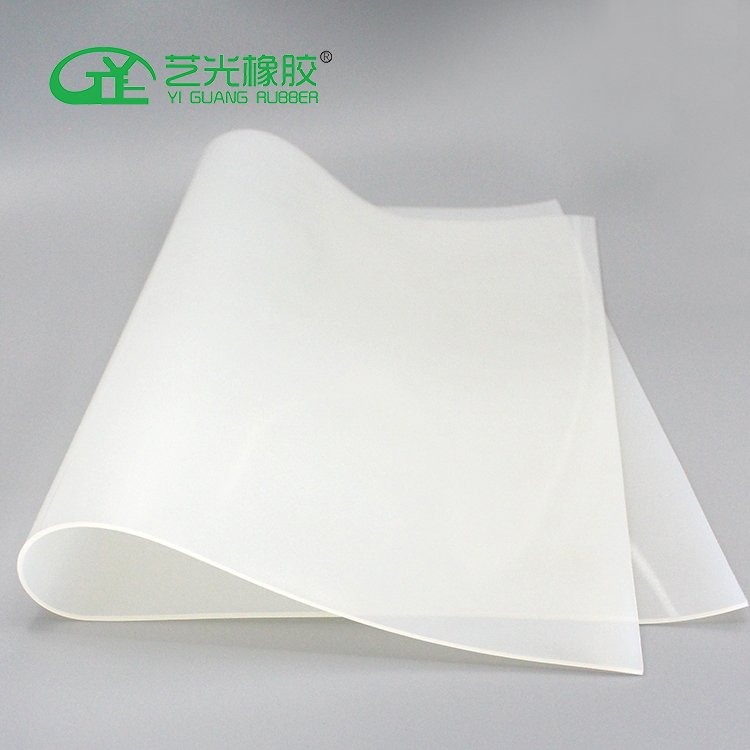 Transparent 3 mm silicone rubber sheet High temperature resistance silicone rubber sheet for food machine