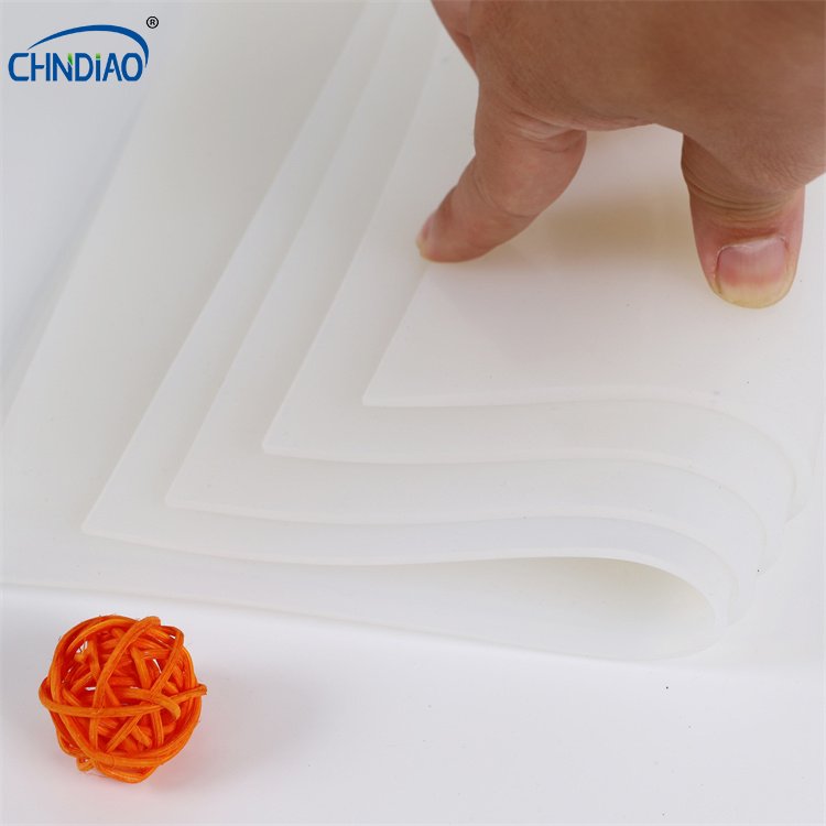 Anti slip 0.5mm 1.5mm thickness black vulcanized silicone sheeting roll stamp rubber sheet for heat press