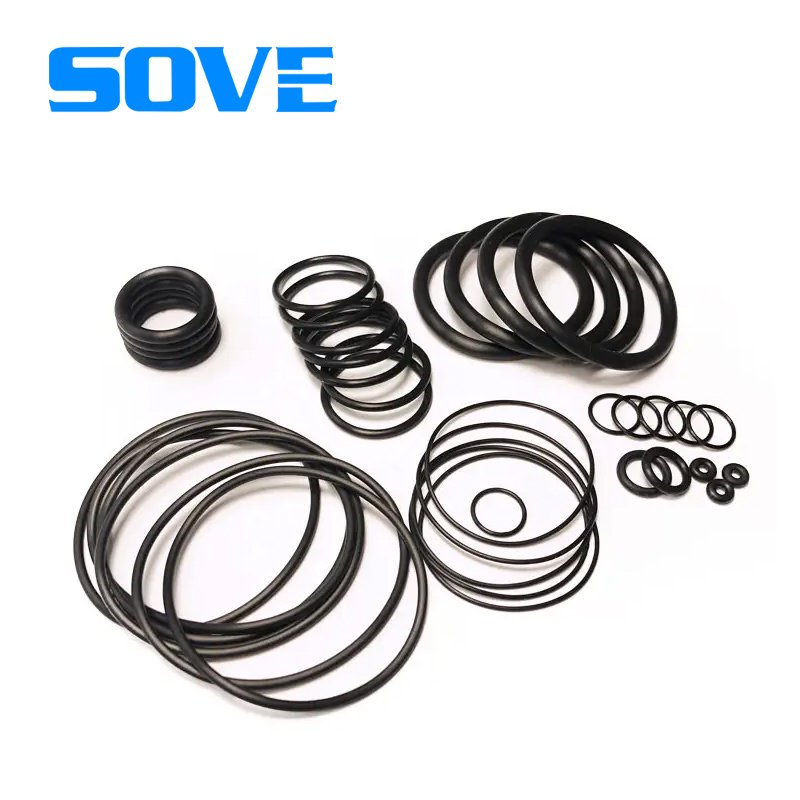 industrial equipment seals machine sealing custom silicone Industrial Plastic Rubber Durable Large Rubber Oring Sealing Ring