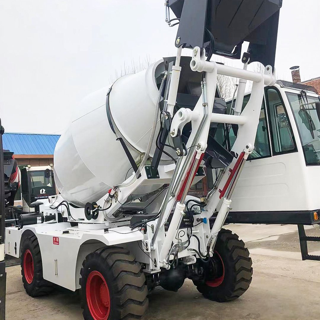 Automatically Operation self loading mobile 4 cubic meters 4 m3 4m3 4cbm concrete mixer truckfor sale