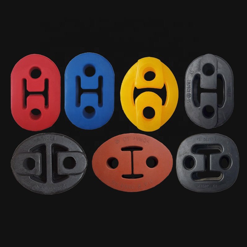 Autoparts exhaust muffler hanger bushing exhaust pipe hook hanging rubber mounting Exhaust Engine Mount Rubber