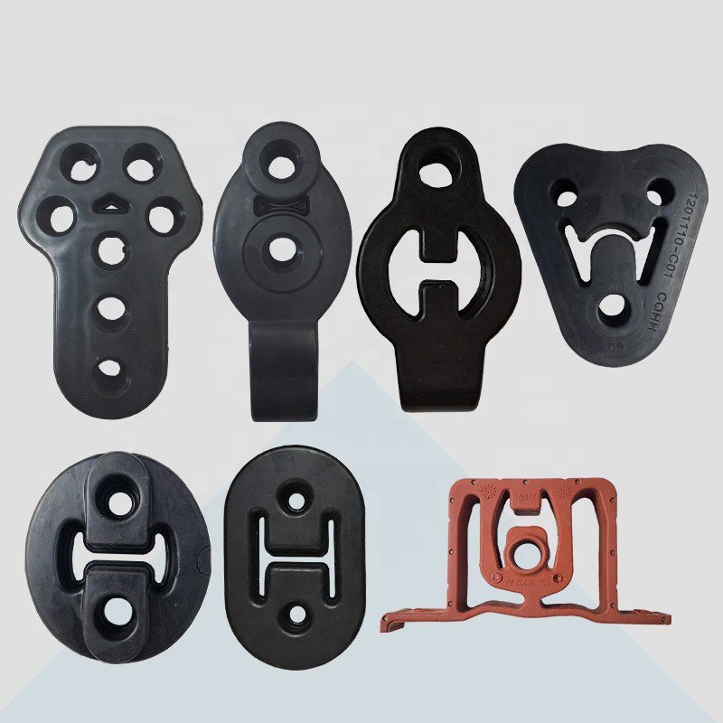 Autoparts exhaust muffler hanger bushing exhaust pipe hook hanging rubber mounting Exhaust Engine Mount Rubber