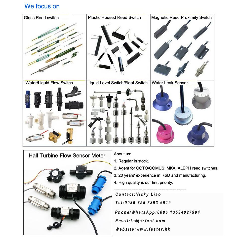 Float-45LP-M10 Magnetic Plastic Level Controller Liquid Level Sensor and Water Tank Float Ball Switch Indicator