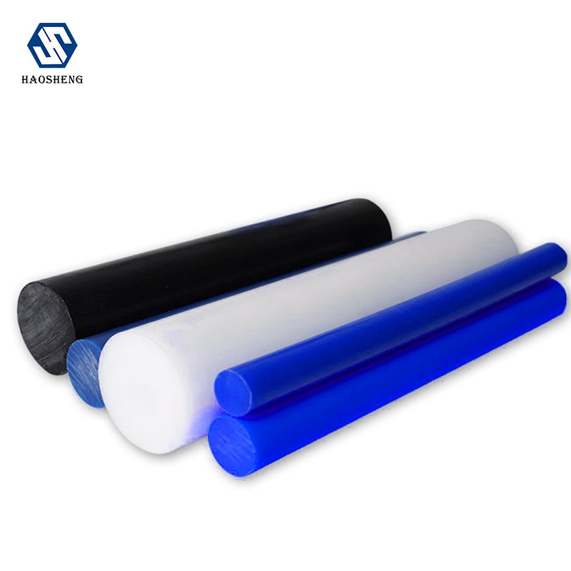 Factory Custom Nylon Bar PA Plastic Rods black nylon rod POM rod delrin ABS plastic round bar