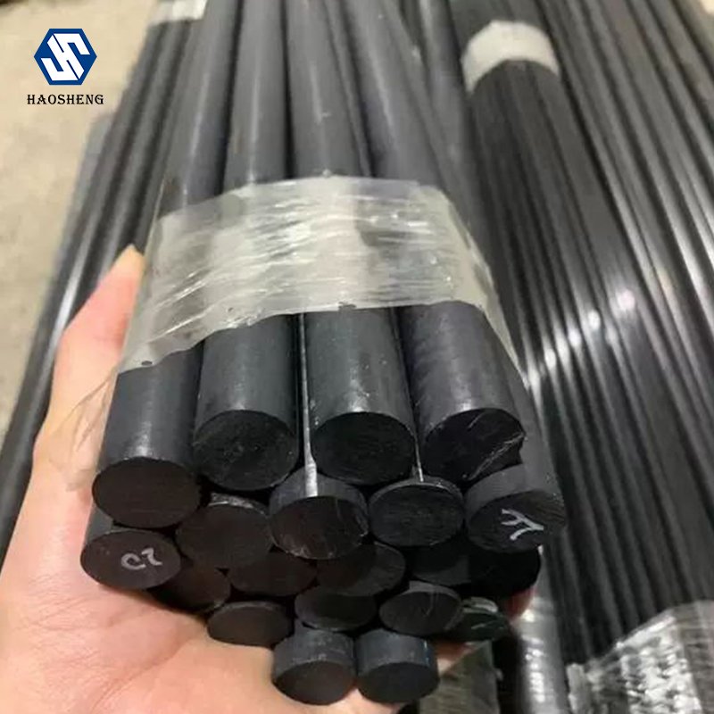 Factory Custom Nylon Bar PA Plastic Rods black nylon rod POM rod delrin ABS plastic round bar
