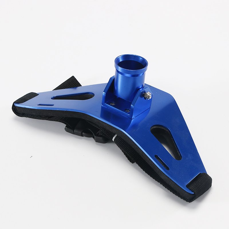 Customized Hot Selling Metal Adjustable Sea Fishing Tackle Gimbal Tube Rod Holder With Belt