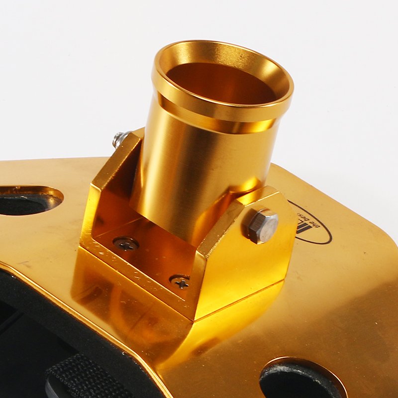 Customized Hot Selling Metal Adjustable Sea Fishing Tackle Gimbal Tube Rod Holder With Belt