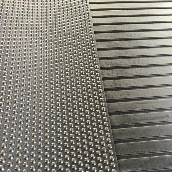 Hot Sale Industrial 3-10mm Thickness Coin Pattern Rubber Mat with Penny Design Garage Rubber Sheet