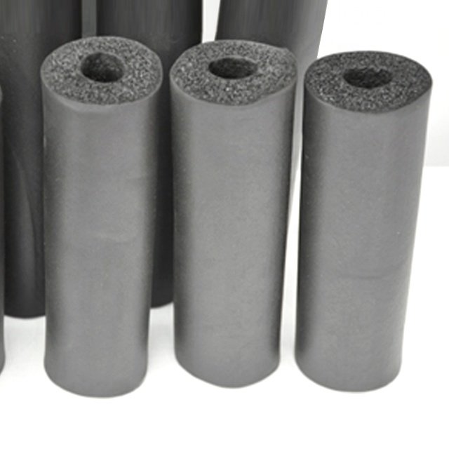 sponge foam China heat resistant waterproof rubber EPDM NBR insulation pipe tube high density flexible