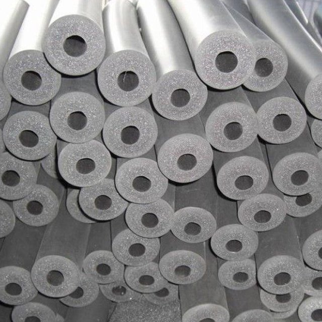 sponge foam China heat resistant waterproof rubber EPDM NBR insulation pipe tube high density flexible