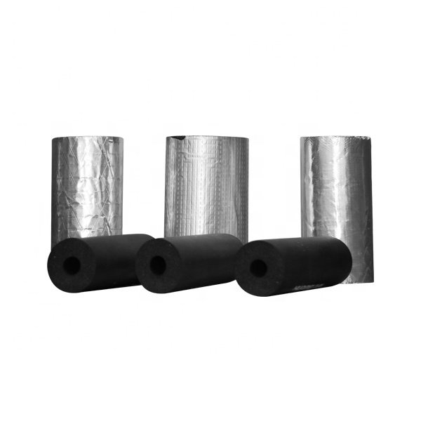 sponge foam China heat resistant waterproof rubber EPDM NBR insulation pipe tube high density flexible