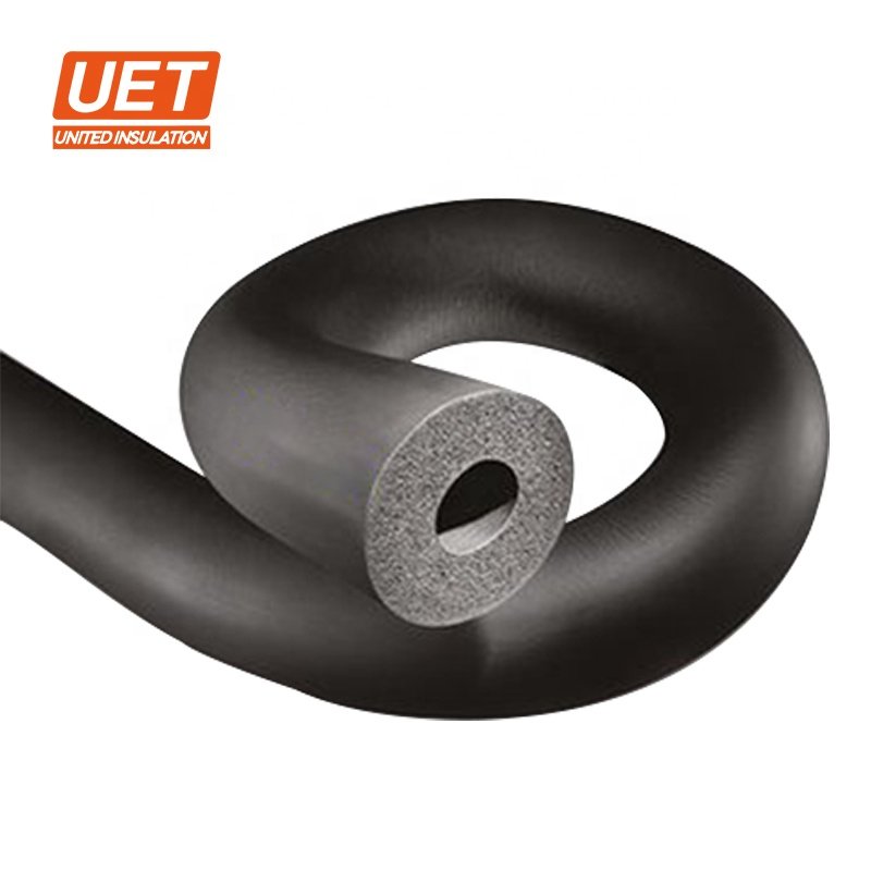 sponge foam China heat resistant waterproof rubber EPDM NBR insulation pipe tube high density flexible