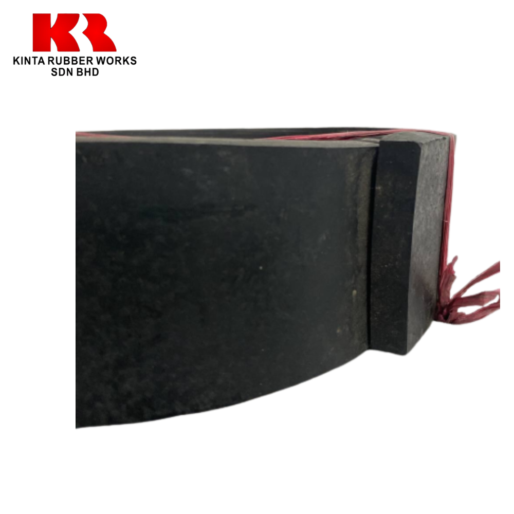 Customizable 25mm Thick 450mm Wide High Quality Rubber Conveyor Belt Skirting Board Moulding Processing Service Rubber Sheets