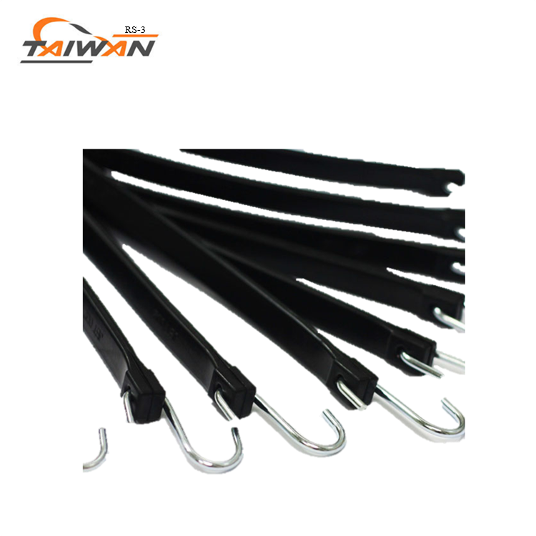 OEM custom natural rubber s hook strap rubber