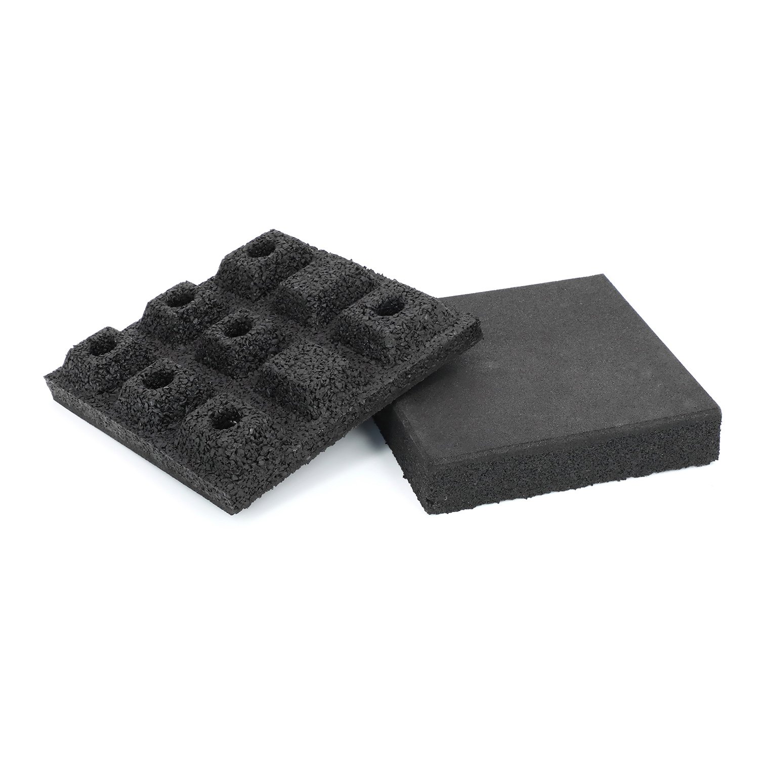 15mm-50mm Rubber Composite Mat anti slip gym rubber flooring