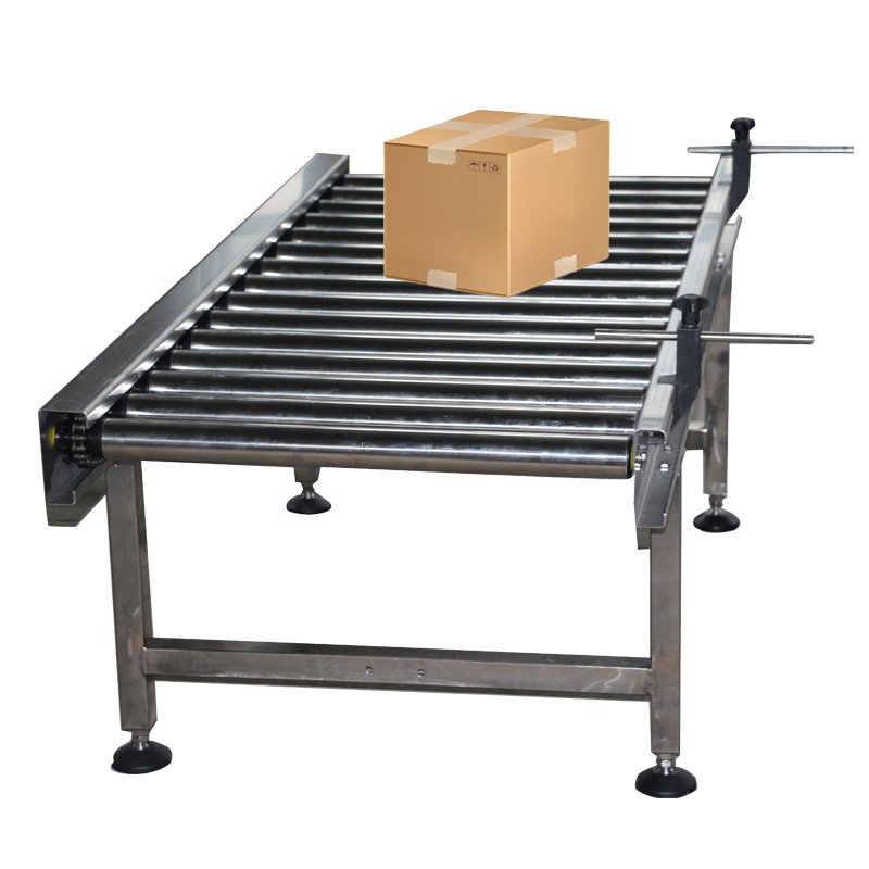 Automatic Transfer/turntable/power/motorized/belt/pallet Roller Conveyor for Packing/package/packaging Pallet PVC PU Rubber 300
