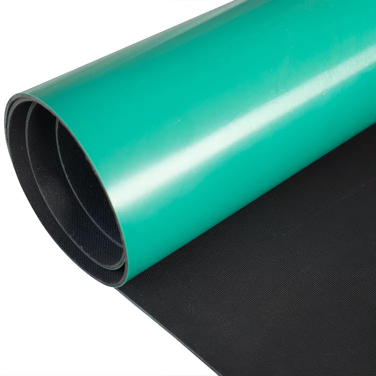 Hot Sale Anti-fatigue ESD Floor Mats ESD Rubber Mat Shiny Green Roll