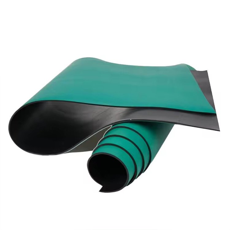 Hot Sale Anti-fatigue ESD Floor Mats ESD Rubber Mat Shiny Green Roll