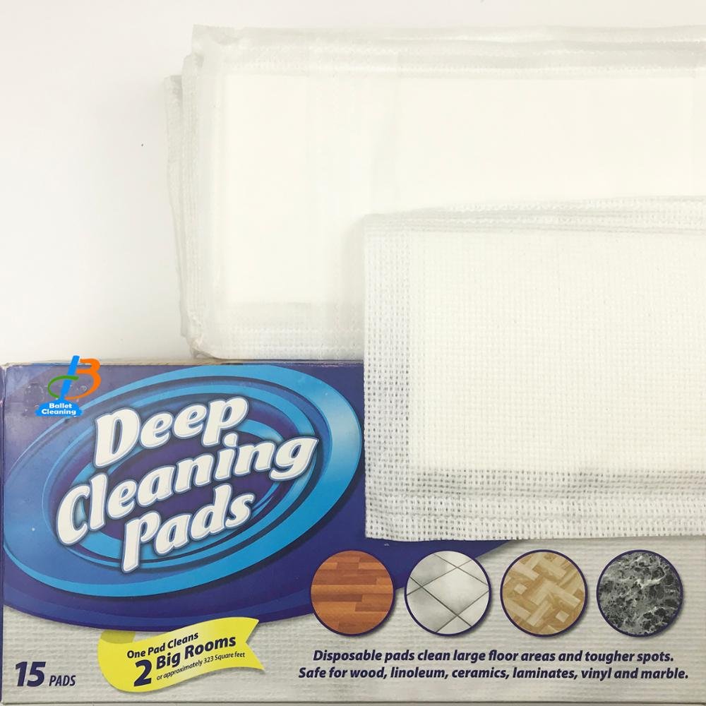 triangle steam floor home Non-Woven Fabric clean product disposable deep cleaning mop stick magic mop pad refills